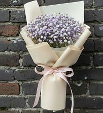 Букет цветов из:  Гипсофила в Новой Трехгорке